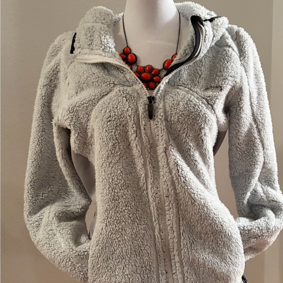 Koppen Jackets & Blazers - Koppen Women's Soft Gray Teddy Jacket